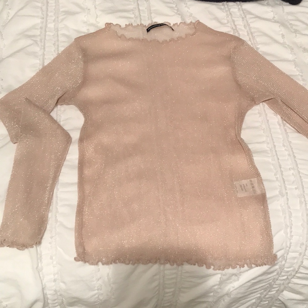 Sheer long sleeve!!!
